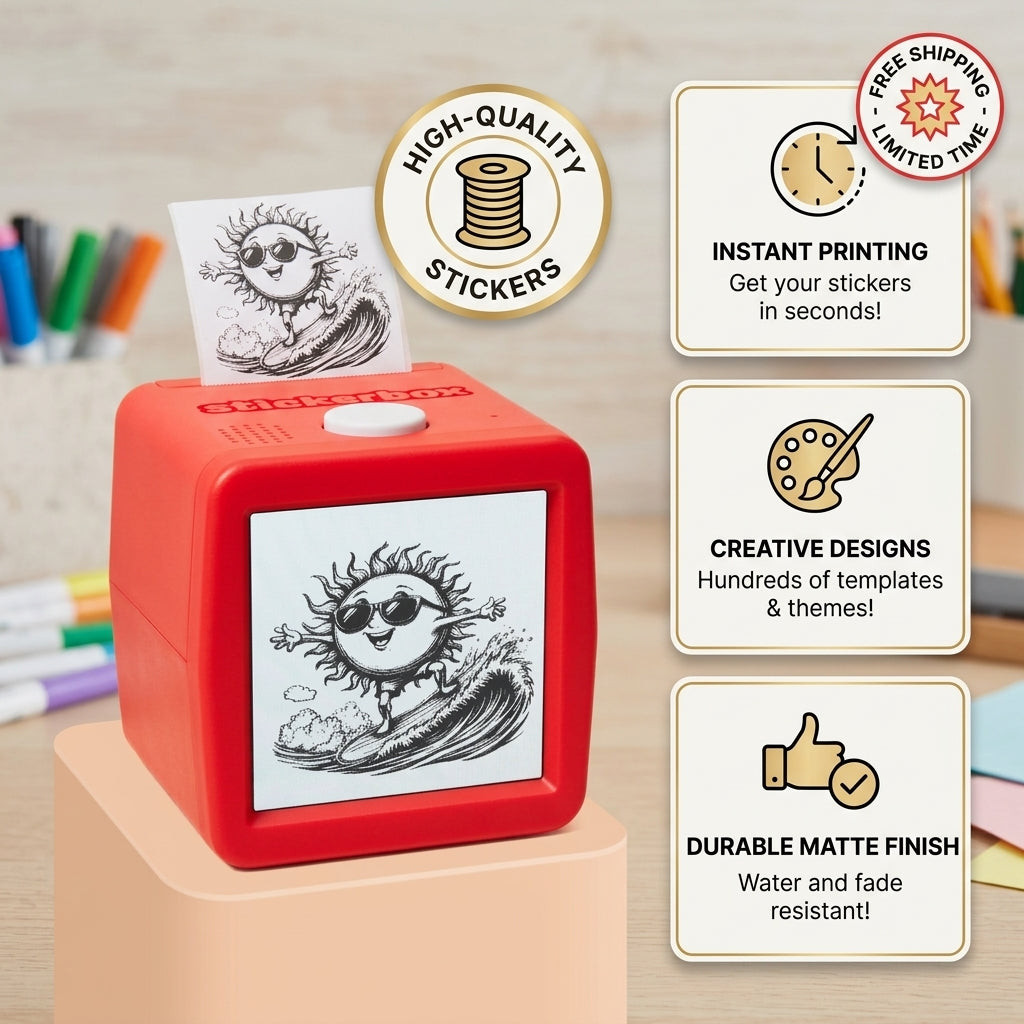 Wondermint AI Sticker Printer™ – Curve Co.