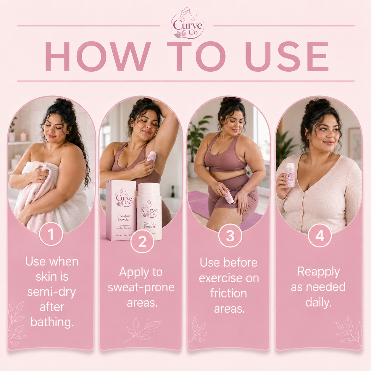 Curve Co.™ Body Powder